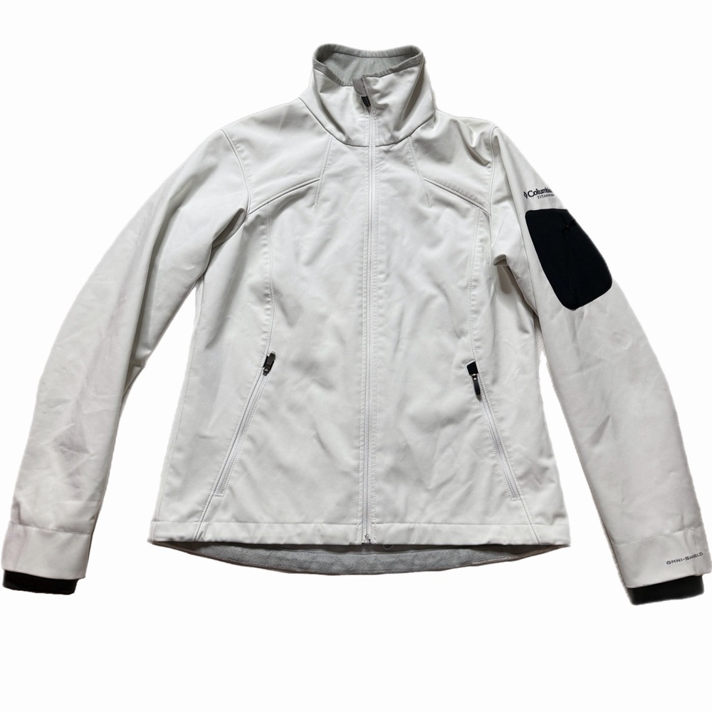 Columbia Titanium White Waterproof Fleece Lined Jacket M Gorpcore Outdoor